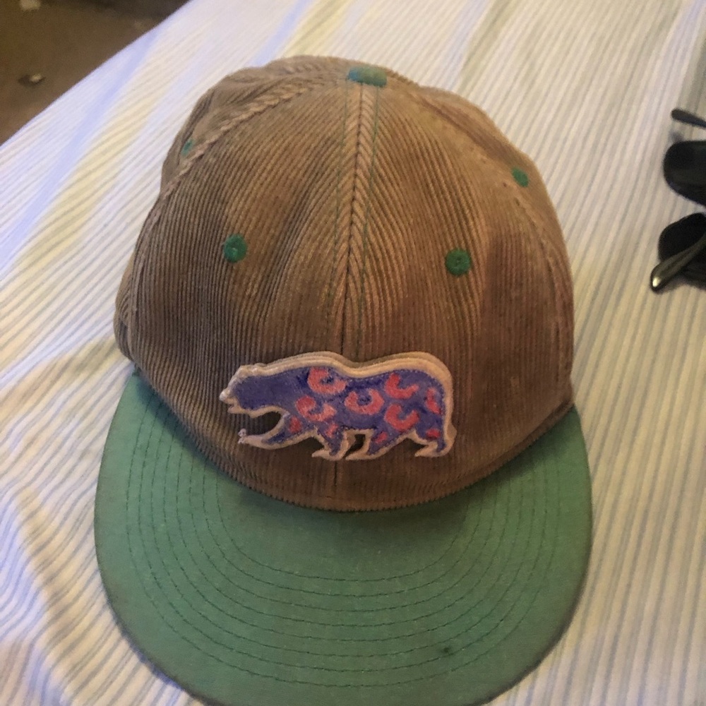 Grassroots Hat custom Velcro Bear